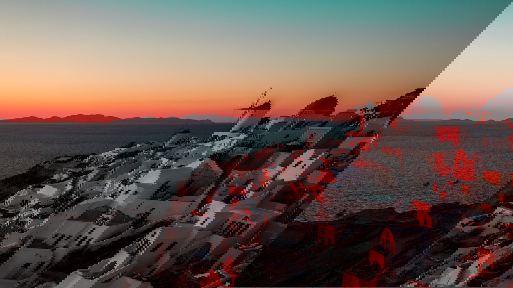 Couchers De Soleil À Santorini ☀️